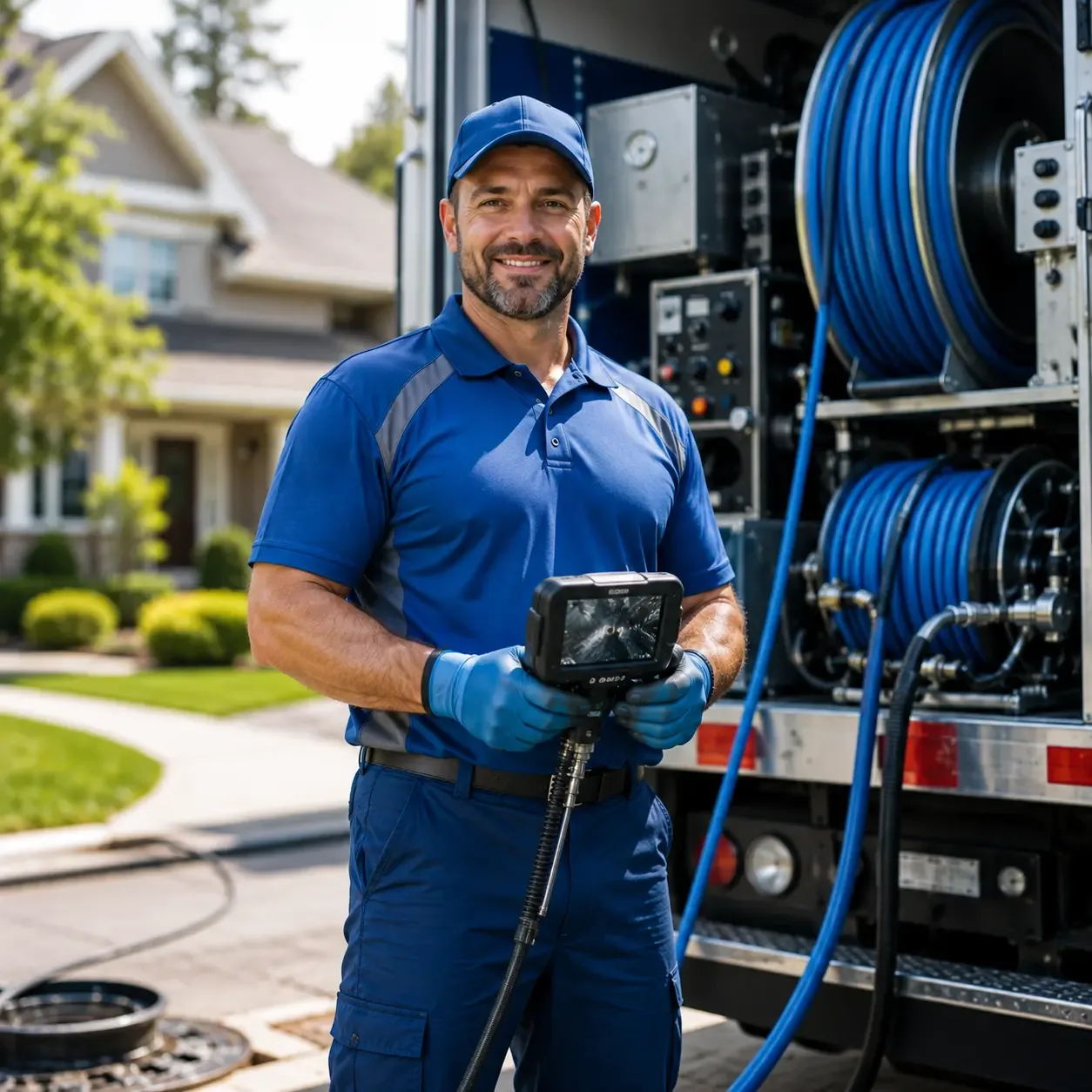 Local outdoor drain cleaning specialists in Lawrenceburg, KY